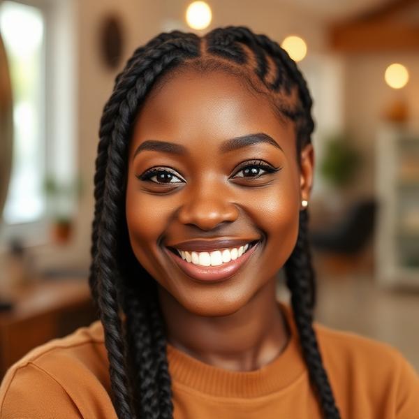 Crowned by Tasha — Knotless braids & protective styling